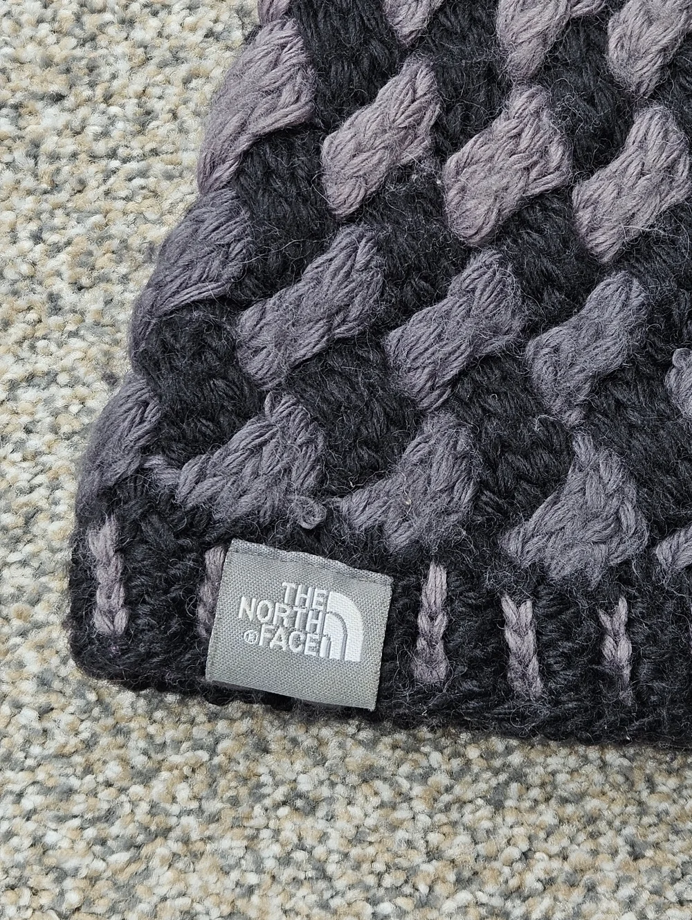 The North Face Beanie Thick Warm Stocking Cap Wool Alpaca Blend Hat Women’s OS